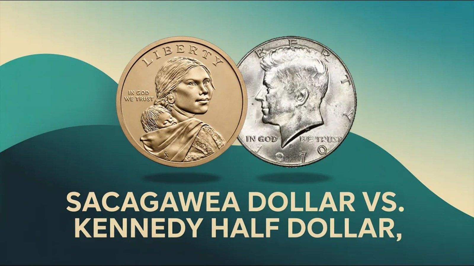 Sacagawea Dollar vs. Kennedy Half Dollar