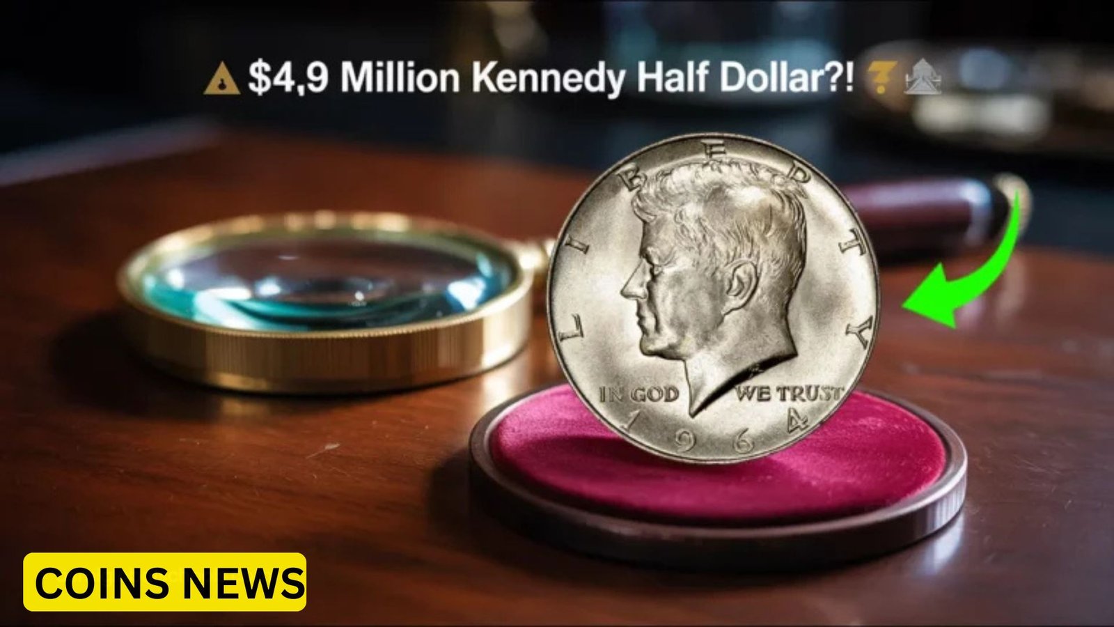 Rare Kennedy Half Dollar Worth $4.9 Million Could Be in Your Pocket