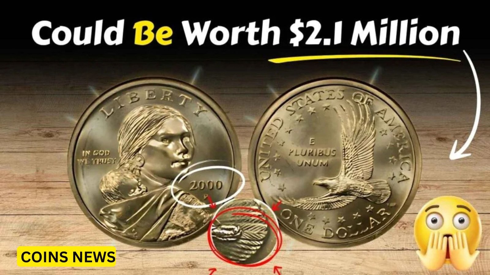 Rare Sacagawea Dollar Worth $2.1 Million