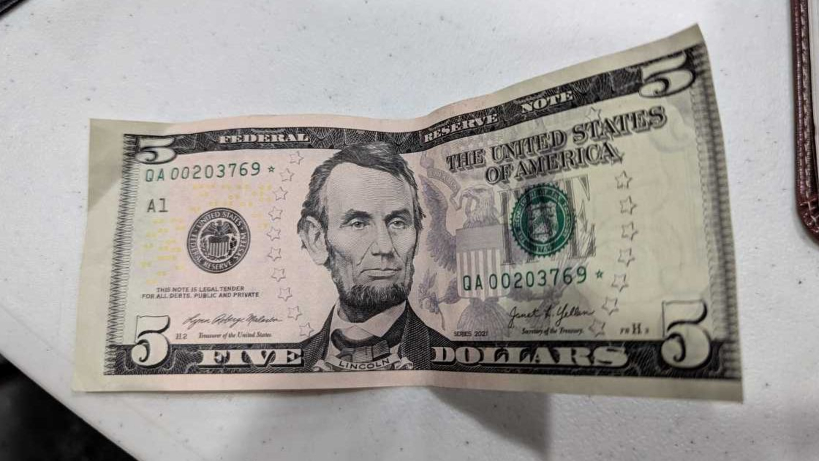 Rare $5 Bill Could Be Worth Thousands