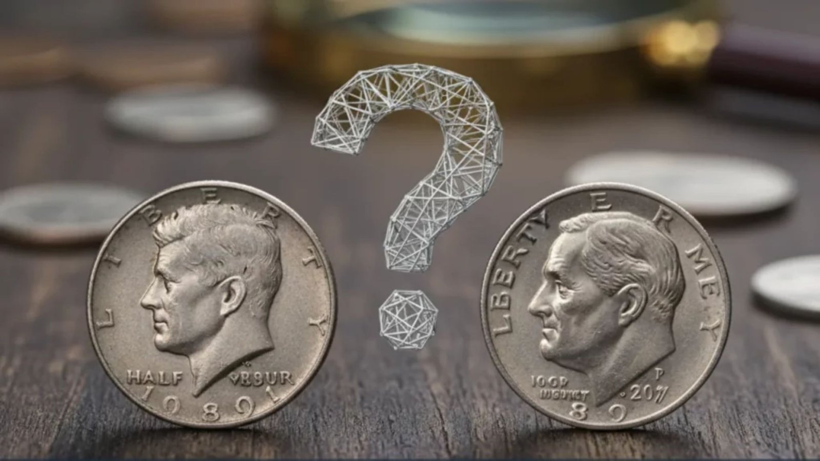 Kennedy Half Dollar vs. Roosevelt Dime