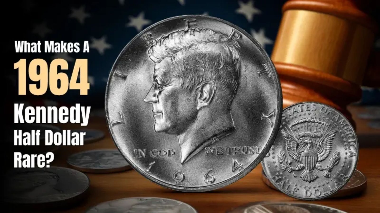 1964 Kennedy Half Dollar a Rare Collector's Gem