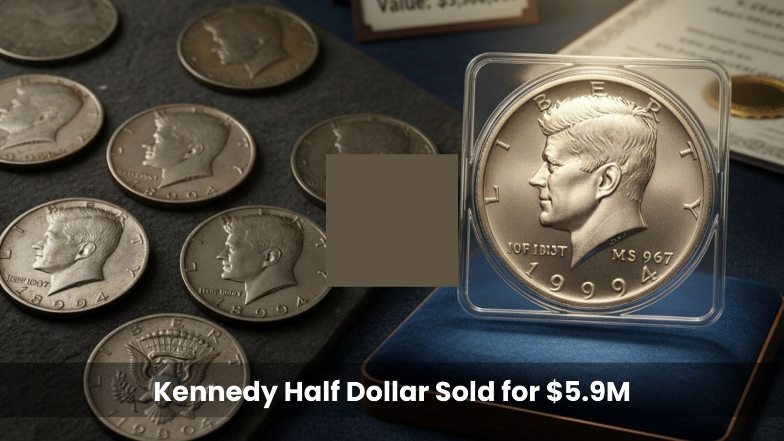 This Kennedy Half Dollar Sold for $5.9M – Check Your Change Now!